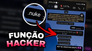 😳 ROUBA ADM FUNÇÕES como BOT DENTRO DO WHATSAPP  Ninja Night [upl. by Mosira]