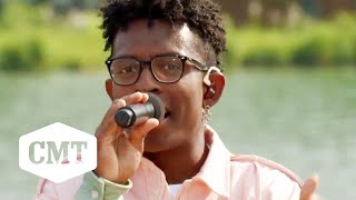 BRELAND Covers Shania Twain’s quotMan I Feel Like A Woman”  CMT Summer Sessions [upl. by Arliene]