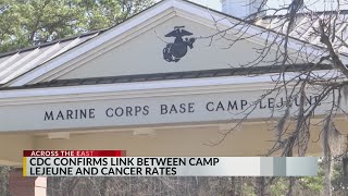 Camp Lejeune water contamination tied to range of cancers CDC study [upl. by Rosenthal]