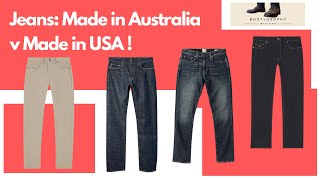 The Jeans War Made in USA vs Made in Australia [upl. by Acirre501]