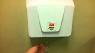 Terrifyingly loud hand dryer [upl. by Kazim]