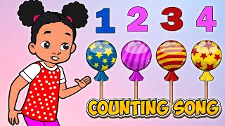 Counting Song  Number Song  Childrens Song  Kids Song  Nursery Rhymes [upl. by Lexis]