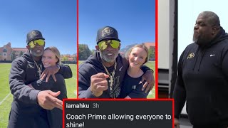 Deion Sanders Bids Farewell To Equipment Room MVP A Surprise Goodbye 💕 And Report Day Team Meeting 🔥 [upl. by Ellehcan285]