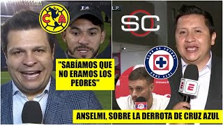 Las REACCIONES luego de la GOLEADA del América el triunfo de Pumas y la derrota de Cruz Azul  SC [upl. by Melone]