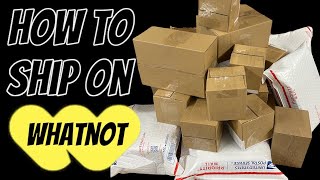 How to Ship on Whatnot for Beginners [upl. by Cony140]