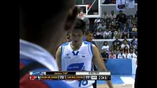 James Yap ejected after flagrant foul on Jireh Ibanes [upl. by Hallock]