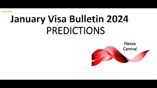 January 2024 Visa Bulletin Priority Date Movements and Projections uscis visabulletin eb1 eb2 [upl. by Kelton]