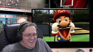 Coach Mario Stupid Mario Tennis Aces Reaction [upl. by Hurwitz]