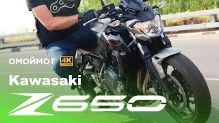 Kawasaki Z650 Повелитель мух  обзор мотоцикла Кавасаки от Омоймот [upl. by Adev]