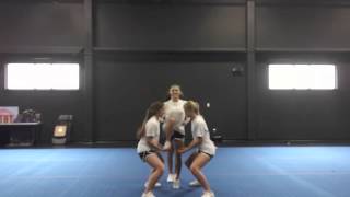 Advanced Cheerleading Stunt Progression Elevator Prep [upl. by Savannah]