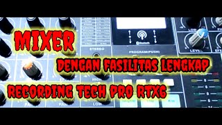 Mixer Recording tech Pro RtX6 shorts [upl. by Nidnarb]