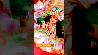 Radha Radha ji🖤🖤🖤🖤 bollywood bollywoodsongs hindisong love [upl. by Lorelle]