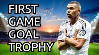 FIRST GOAL OF KYLIAN MBAPPE IN REAL MADRID DEBUT HIGHLIGHTS [upl. by Suhpesoj]