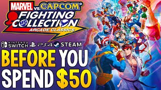 Marvel vs Capcom Fighting Collection Arcade Classics  Things to Know Before You SPEND 50 [upl. by Ayana]