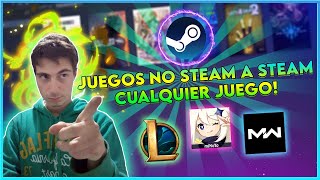 Como poner juegos que no son de steam en steam  TUTORIAL [upl. by Esnahc277]