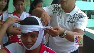 EARIST NSTP Bandaging Techniques Part 1 [upl. by Oab211]