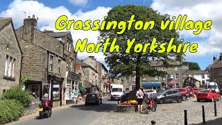 A Walk around GRASSINGTON village NORTH YORKSHIRE [upl. by Htiaf]