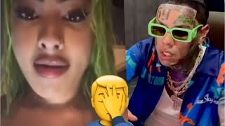 TEKASHI C3L0S0 LE HALA EL CABELL0 A YAILIN P0R M0V3R LA CHAPA EN VIVO 🤦‍♂️ [upl. by Nivlek932]