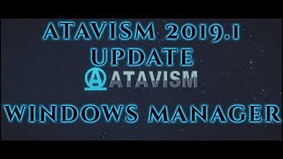 Atavism Online  Windows Manager  Atavism Server Update [upl. by Haduhey]