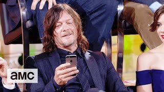 Talking Dead Norman Reedus Son Reviews Ep 701 Highlights [upl. by Yarrum]