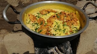 Kadhi Pakora Recipe  Pakoda Kadhi Recipe  Grandma Style Recipe  Village Food Secrets [upl. by Revlys95]