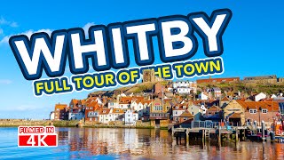 WHITBY TOUR  Full tour of Whitby from Captain Cook statue to Whitby Abbey [upl. by Lennie]