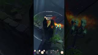 T8 Greataxe vs T41 Prowling Staff Albion online shorts shortvideo short albiononline pvp [upl. by Aneloc]