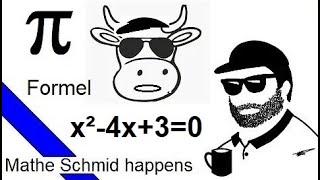 Eine Anwendung der pq Formel auf x²4x30  Mathematik vom Mathe Schmid [upl. by Carnahan201]