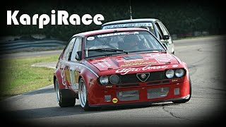 Alfa Romeo Alfetta GTV Race Car V6 30 210Hp Pure Sound [upl. by Sallie705]