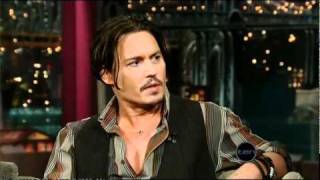 Johnny Depp Letterman [upl. by Berte]