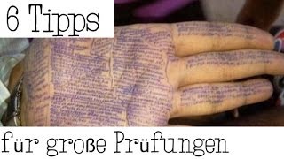 6 Tipps für schriftliche Prüfungen Abi amp Co [upl. by Lenka]