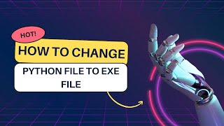 How to change python file to exe file [upl. by Boleslaw767]