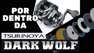 Tsurinoya Dark Wolf 150  Mecânica completa  Ótima carretilha [upl. by Cottrell]