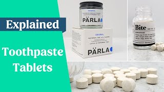 Toothpaste Tablets Zero Waste Toothpaste Explained [upl. by Esiole]