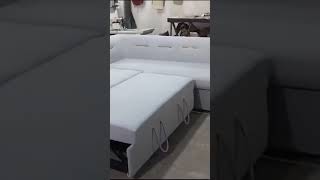 L shape sofa in best quality  contact9810634299  shorts trending viralvideo sofa [upl. by Immanuel]