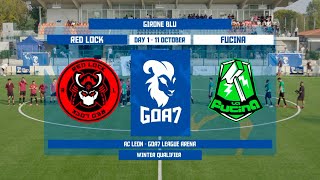 GOA7LEAGUE  REDLOCK VS FUCINA  INTEGRALE  Winter qualifier day 1 [upl. by Eannyl]