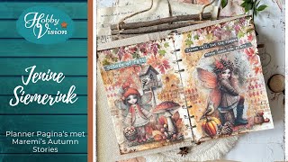 FBLive  23092024  Herfst planner paginas met Maremis Autumn Stories [upl. by Seidel]