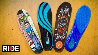 Skate Insoles Tested Jaws FP Remind Chico Hockey amp Dr Scholls [upl. by Hillman]