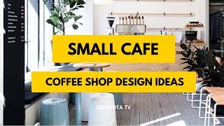 50 Unique Small Cafe amp Coffee Shop Design Ideas [upl. by Adil712]