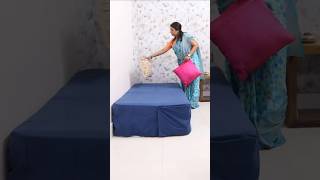 DIY sofa cum bed sofa repurpose anupamajha howtoreuse homedecor [upl. by Nagar]