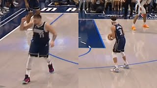 Luka Doncic knew Klay Thompson was gonna hit these 3s before he even shot them 😂 [upl. by Ojeibbob958]