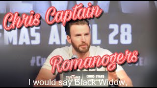 Chris Evans Shipping Romanogers for 3 minutes [upl. by Anoirtac624]