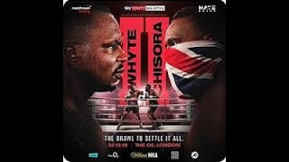 DILLIAN WHYTE VS DERECK CHISORA  2 FULL FIGHT HIGHLIGHTS [upl. by Ilellan]