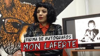 Mon Laferte  Firma de Autógrafos [upl. by Lokim]