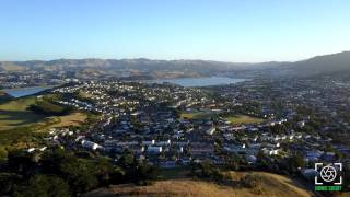 Summers Day Drone above Porirua New Zealand [upl. by Jaclin51]