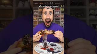 When you forget youre fasting 😅 asmr funny asmrfood shorts [upl. by Sirak]