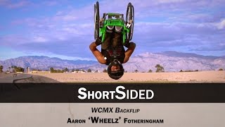 Wheelchair Backflip Aaron quotWheelzquot Fotheringham  ShortSided [upl. by Brennan]