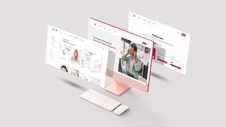 How to Create Website Mockup in Photoshop [upl. by Lovato]