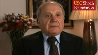 Auschwitz II Birkenau Sonderkommando Testimony Clips  USC Shoah Foundation [upl. by Jordain440]