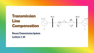 Power Transmission 39  Transmission Line Compensation [upl. by Loella230]